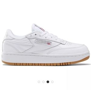 reebok club c double sneakers